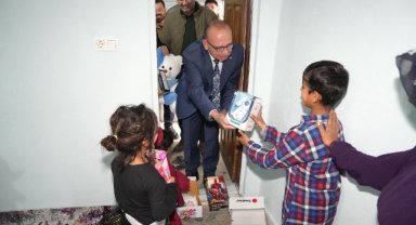 Turgutlu’da ihtiyaç sahibi aileye hayırsever desteğiyle yardım