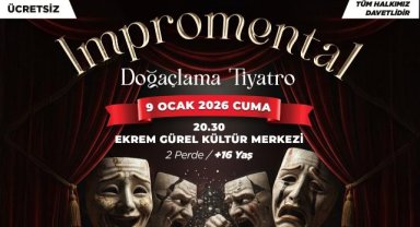 Turgutlu’da “Impromental Doğaçlama Tiyatro” sahnelenecek