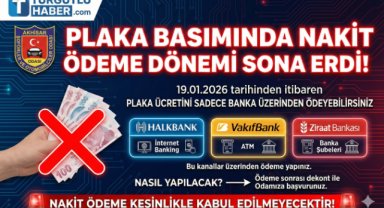 Turgutlu Şoförler Odasından plaka basım işlemleriyle ilgili açıklama