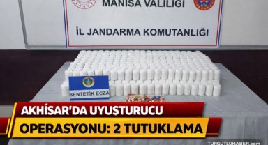 AKHİSAR’DA UYUŞTURUCU OPERASYONU: 2 TUTUKLAMA