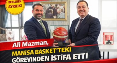 Ali Mazman, Manisa Basket’teki görevinden istifa etti