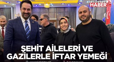 Arınç, şehit yakınları ve gazilerle iftar programında bir araya geldi