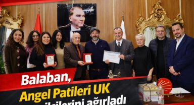 Balaban, Angel Patileri UK temsilcilerini ağırladı