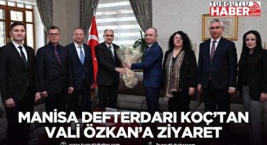 Manisa Defterdarı İbrahim Koç’tan Vali Vahdettin Özkan’a Vergi Haftası ziyareti