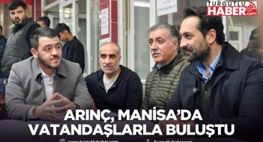 Milletvekili Arınç, Manisa’da Ramazan programlarında vatandaşlarla buluştu