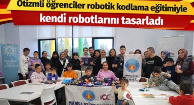 Otizmli öğrenciler robotik kodlama eğitimiyle kendi robotlarını tasarladı
