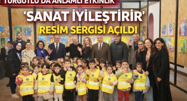 ‘Sanat İyileştirir’ Resim Sergisi açıldı