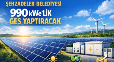 ŞEHZADELER BELEDİYESİ 990 kWe’LİK GES YAPTIRACAK