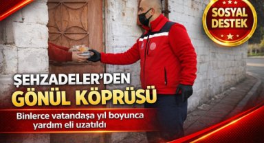 Şehzadeler Belediyesi yıl boyunca binlerce vatandaşa sosyal destek sağladı