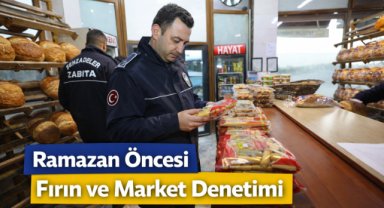 Şehzadeler’de Ramazan Öncesi Fırın ve Market Denetimi