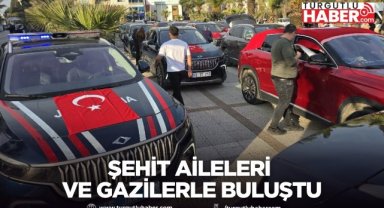 TOGG sürücüleri Turgutlu’da şehit aileleri ve gazilerle buluştu
