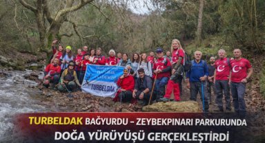 TURBELDAK Bağyurdu – Zeybekpınarı parkurunda doğa yürüyüşü gerçekleştirdi