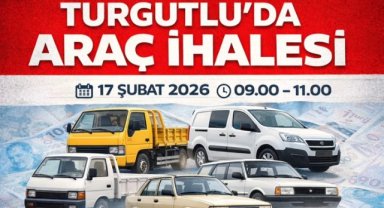TURGUTLU VERGİ DAİRESİ ARAÇ SATIŞI GERÇEKLEŞTİRECEK