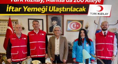 Türk Kızılay, Manisa’da 200 Aileye İftar Yemeği Ulaştırılacak