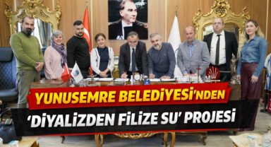 Yunusemre Belediyesi’nden “Diyalizden Filize Su” projesi