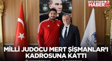 Yunusemre Belediyespor, milli judocu Mert Şişmanlar’ı kadrosuna kattı