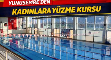 YUNUSEMRE’DEN KADINLARA YÜZME KURSU
