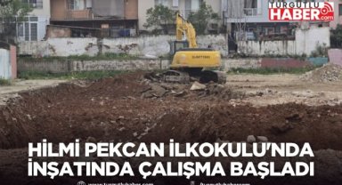 Hilmi Pekcan İlkokulu'nda İnşatında Çalışma Başladı