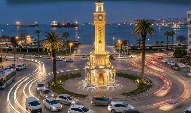 İzmir’de Trafiğe Kayıtlı Taşıt Sayısı 2,1 Milyonu Aştı