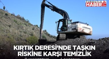 Kırtık Deresi’nde Taşkın Riskine Karşı Temizlik