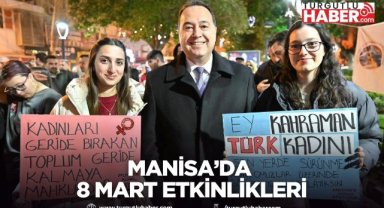 Manisa’da 8 Mart’ta sergi, müzikli anlatı ve yürüyüş düzenlendi