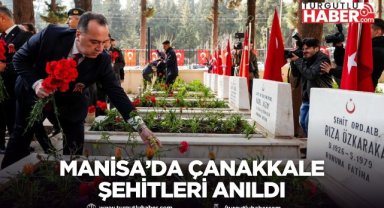 Manisa’da Çanakkale şehitleri anıldı