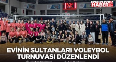Manisa’da “Evinin Sultanları” voleybol turnuvası düzenlendi