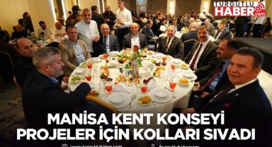 Manisa Kent Konseyi Projeler İçin Kolları Sıvadı