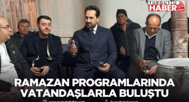 Milletvekili Arınç Ramazan programlarında vatandaşlarla buluştu