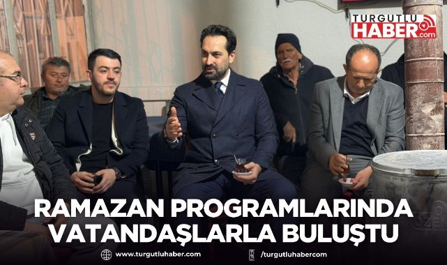 Milletvekili Arınç Ramazan programlarında vatandaşlarla buluştu