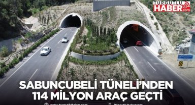 Sabuncubeli Tüneli’nden 114 Milyon Araç Geçti