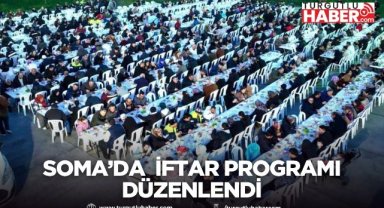 Soma’da termik santral işçileri için iftar programı düzenlendi