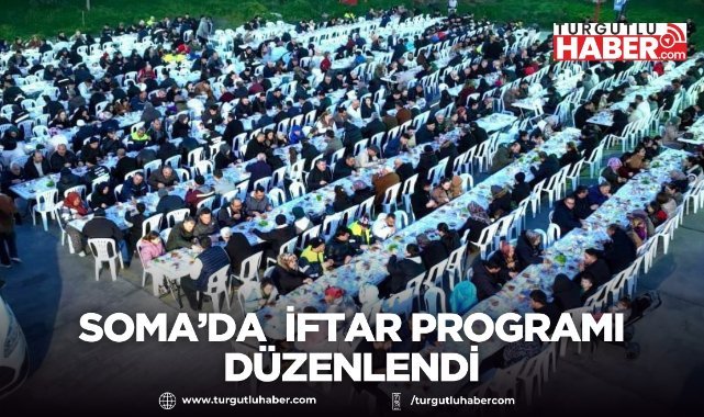 Soma’da termik santral işçileri için iftar programı düzenlendi