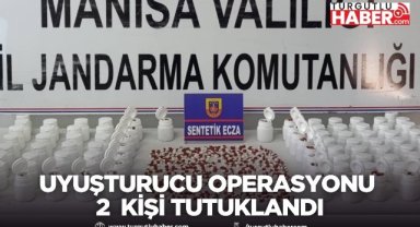 Soma’da uyuşturucu operasyonunda 2 kişi tutuklandı
