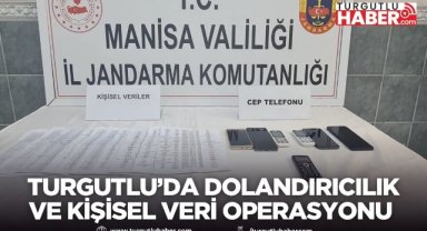 Turgutlu’da dolandırıcılık ve kişisel veri operasyonu: 4 tutuklama