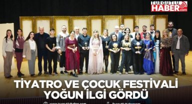 Turgutlu’da Tiyatro ve Çocuk Festivali Yoğun İlgi Gördü