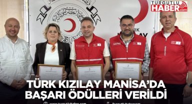 Türk Kızılay Manisa’da Başarı Ödülleri Verildi