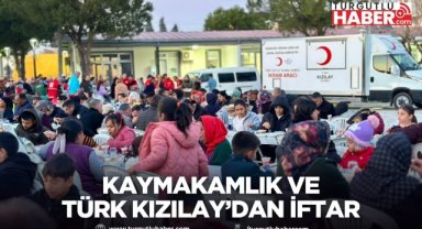Türk Kızılay Manisa ve Şehzadeler Kaymakamlığı’ndan mahalle iftarı
