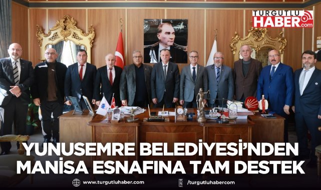 YUNUSEMRE BELEDİYESİ’NDEN MANİSA ESNAFINA TAM DESTEK