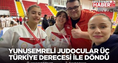 YUNUSEMRELİ JUDOCULAR KARAMAN'DAN ÜÇ TÜRKİYE DERECESİ İLE DÖNDÜ