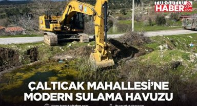 Çaltıcak Mahallesi’ne modern sulama havuzu