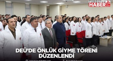 DEÜ’de önlük giyme töreni düzenlendi