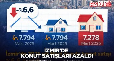 İzmir’de konut satışları azaldı