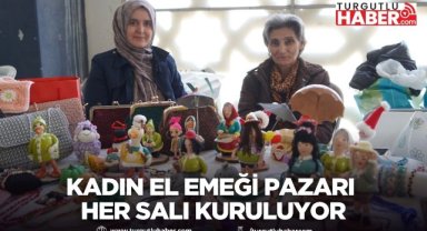 Kadın El Emeği Pazarı her salı kuruluyor
