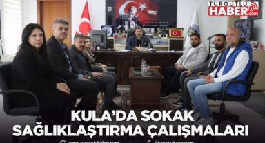 Kula’da sokak sağlıklaştırma çalışmaları başlıyor
