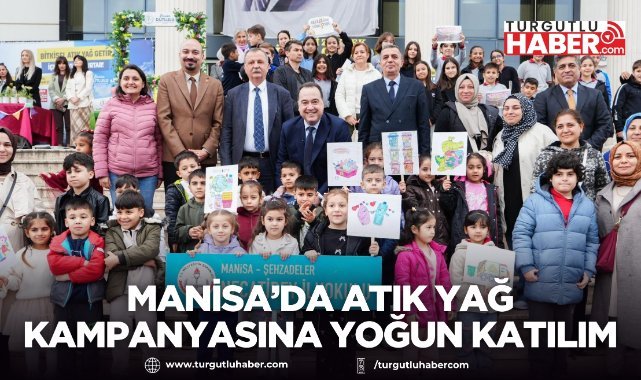 Manisa’da atık yağ kampanyasına yoğun katılım