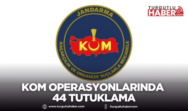Manisa'da Kaçakçılık Operasyonlarında 44 Tutuklama