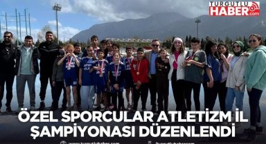 Manisa’da Özel Sporcular Atletizm İl Şampiyonası düzenlendi