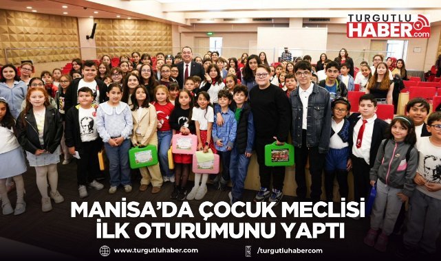 Manisa’da Tarihi Gün: Çocuk Meclisi İlk Kez Toplandı