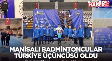 Manisalı Badmintoncular Türkiye Üçüncüsü Oldu